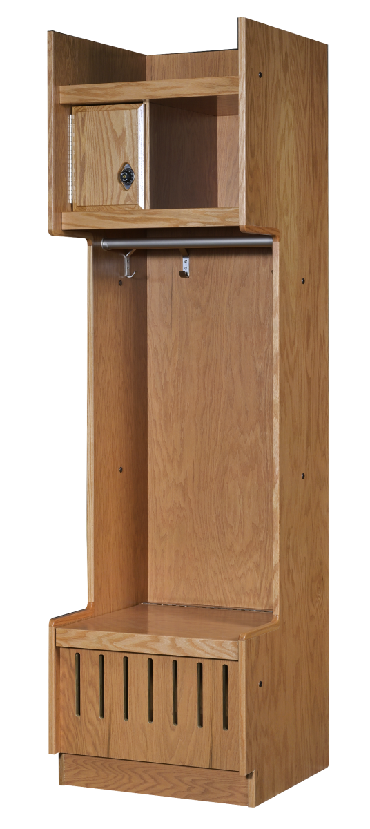 Contour Wood Sports Lockers in 