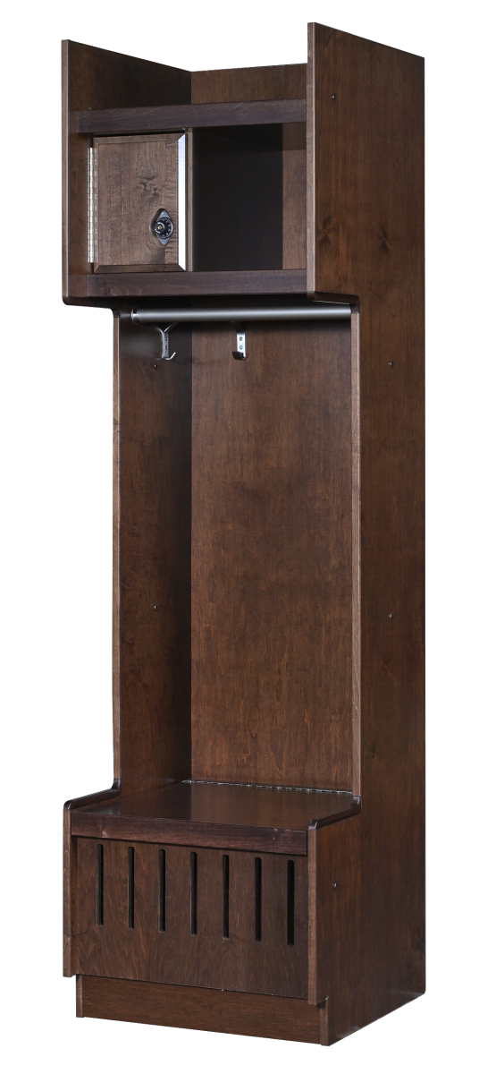Contour Wood Sports Lockers in 