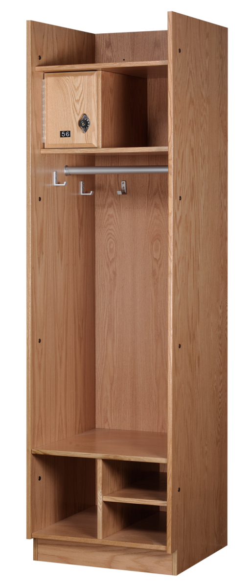 Straight Front Wood Lockers